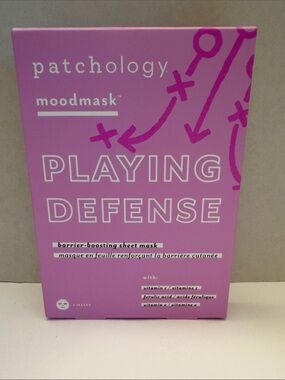 Patchology 4 Pack Moodmask Playing Defense Sheet Mask